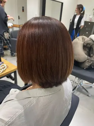 ミディアム anB Bのヘアスタイル