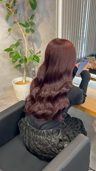 ロング カラー ヘアアレンジ ブリーチなしの達人 🌈KAITOのヘアスタイル
