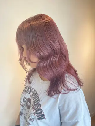 ミディアム カラー ブリーチ👩🦳/ ✂︎MANAMIのヘアスタイル