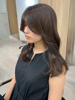 ロング カサイ ミユのヘアスタイル