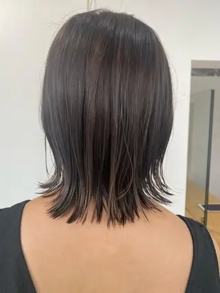 ミディアム hair salonのヘアスタイル