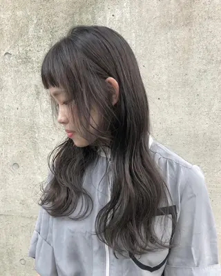 ロング フレンチボブパーマ Yuukiのヘアスタイル