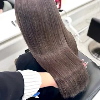 ロング カラー Parve Mix 森 美遥🩶のヘアスタイル