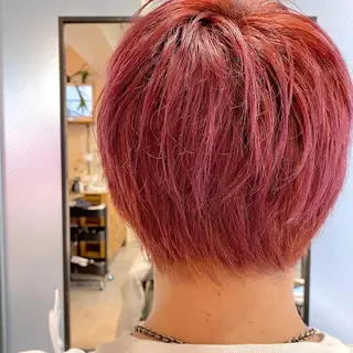 ショート カラー ヘアアレンジ メンズ 【ダメージレス施術】 【透明感】北村 拓也のヘアスタイル