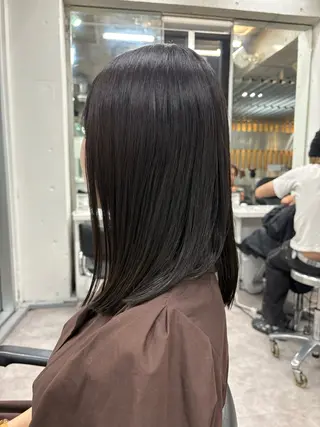ロング カラー fifthカットモ デル募集/廣田歩のヘアスタイル