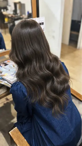 ロング BRAS岸和田 /質感再生/赤み消しのヘアスタイル