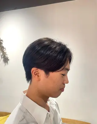 メンズ あきば まゆのヘアスタイル