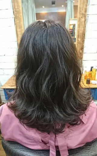 ロング カラー パーマ ヘアアレンジ メンズ まとまり💯悩み改善 ★松本尚弥★店長のヘアスタイル