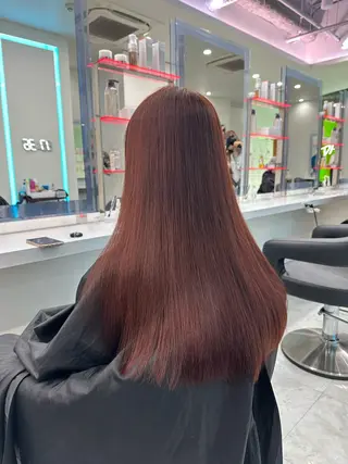 ロング カラー ヘアアレンジ ブリーチなし特化 美容師💖SAE💖のヘアスタイル