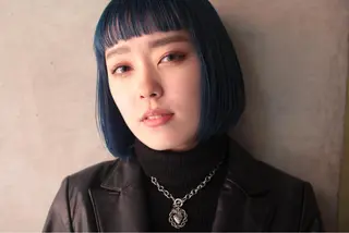 ミディアム カラー 堺 鳳 ママ美容師 yukariのヘアスタイル