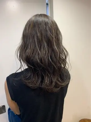 ミディアム カラー 髪質改善サロン 梅田/ヨナミネのヘアスタイル