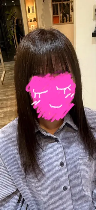 rocca糸島店 リサのヘアスタイル