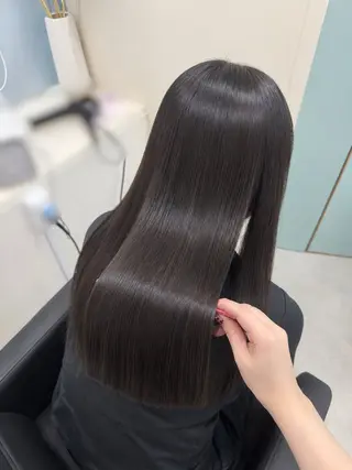 セミロング MAHO/透明感カラ ー/髪質改善🍒のヘアスタイル