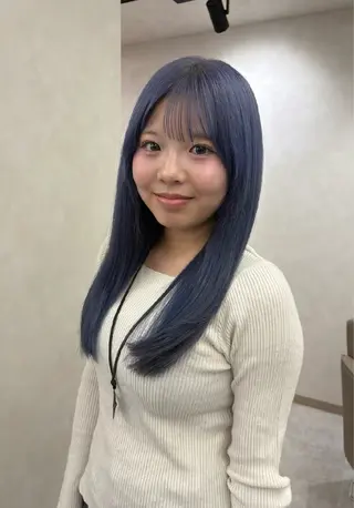 ロング カラー 🤎ᩚ暖色ブラウン りょうか🧸横浜のヘアスタイル