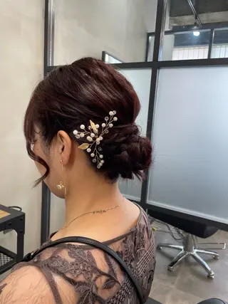 セミロング ヘアアレンジ ALLEN hair /まなのヘアスタイル