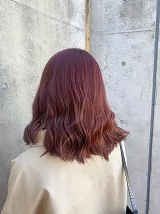 ミディアム カラー 髪質改善/艶カラー /EisoAkariのヘアスタイル