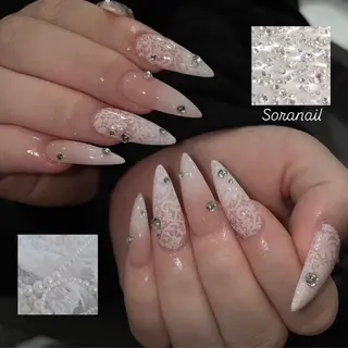 ネイル Sora nail 長さ出し専門店のネイルデザイン