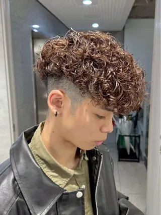 カラー パーマ メンズ パーマ指名率No.1 /メンズ特化はるひのヘアスタイル