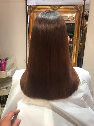 ロング カラー 大人女性ショート専門 tomodaのヘアスタイル
