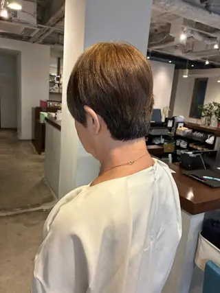 ショート 三宅 瑠偉のヘアスタイル