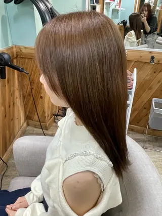 セミロング カラー セキ ユキ🦋のヘアスタイル