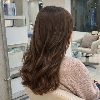 ロング 透明感カラー 艶髪/アヤナ🍓のヘアスタイル