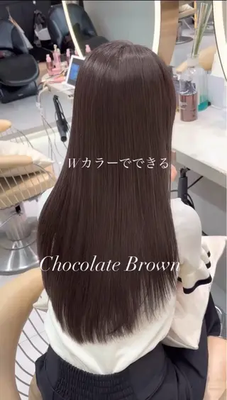 ロング カラー あいり／艶髪 、透明感カラー🩶のヘアスタイル