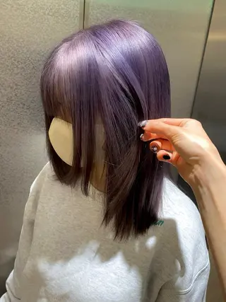 カラー 大阪梅田カラーカット モデル募集中🦋サヤのヘアスタイル