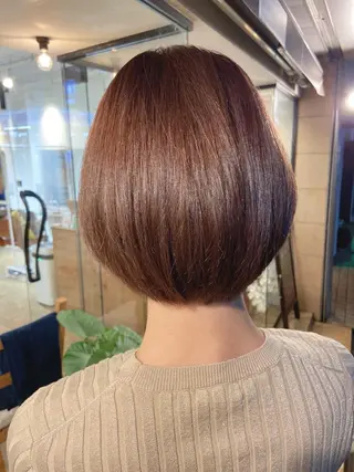 ショート カラー ayumi🦖/ 似合わせカラー🤎のヘアスタイル