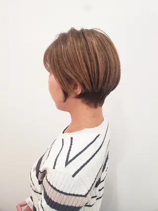 ショート 齋藤 愛美のヘアスタイル
