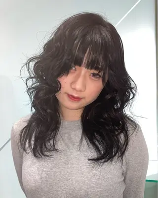 ロング カラー きらり 🍬のヘアスタイル