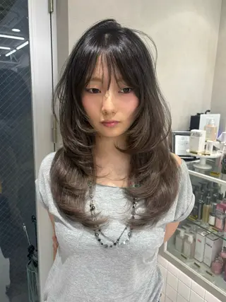 ロング Yuta✂︎ 韓国レイヤー🪽のヘアスタイル