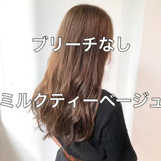 ロング カラー 💖ブリーチなし透明 感💖ASAHIのヘアスタイル