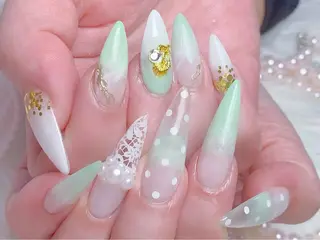 ネイル shasha 加美駅のネイルデザイン