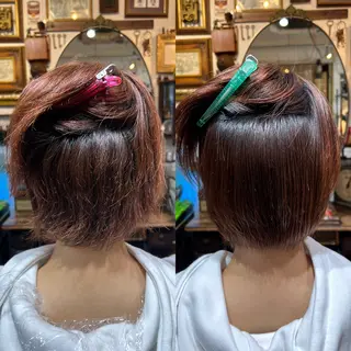ショート パーマ BRITS 渡辺 菜々子のヘアスタイル