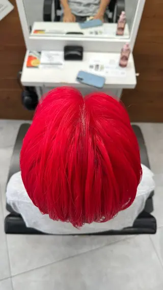 ショート カラー メンズ メンズパーマ/ ブリーチ🌊YUNAのヘアスタイル