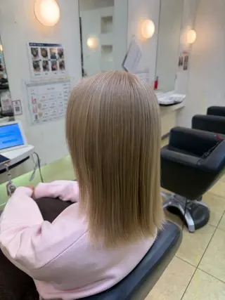 ミディアム カラー 🐥長木 ゆかり🐥 カット試験モデル募集のヘアスタイル
