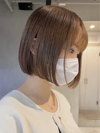 ミディアム カラー 安井凰太 /elima武蔵小杉のヘアスタイル
