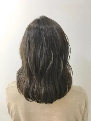 ミディアム カラー yoshi ☆のヘアスタイル