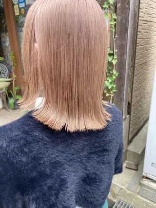 セミロング ボブ/ショート/レイ ヤーセトcovo代表のヘアスタイル