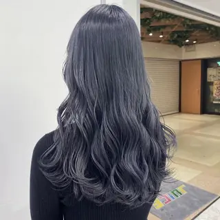 ロング カラー ヘアアレンジ ハッシュカット/レイ ヤーカットArataのヘアスタイル