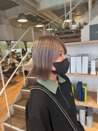 ミディアム カラー インナーカラー♡ Nanakoのヘアスタイル