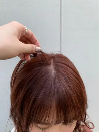 カラー 高梨 里穂のヘアスタイル