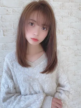 ロング 髪質改善美容師 個室サロン白金厚哉のヘアスタイル
