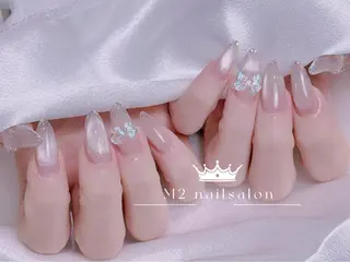 ネイル 長さだし専門店 M2 rikaのネイルデザイン