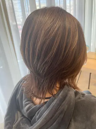 ミディアム AVANCE 長尾 尚悟のヘアスタイル