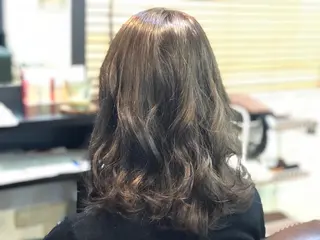 ミディアム カラー 増山 大起のヘアスタイル