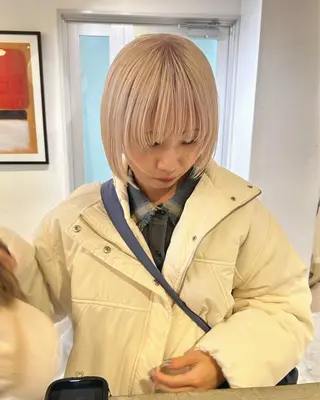 ショート カラー 村上雅人 ナチュラルモードのヘアスタイル