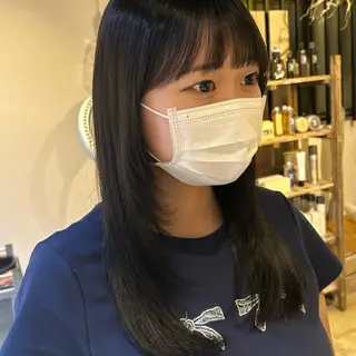 ロング 北原 紗希のヘアスタイル