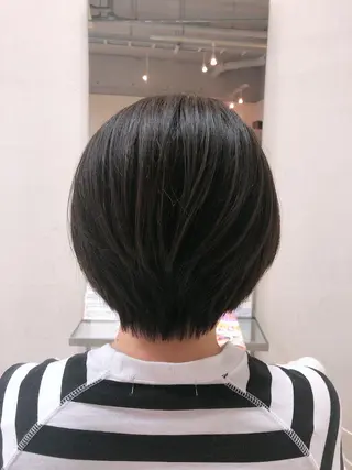 ショート 阿部 美咲のヘアスタイル